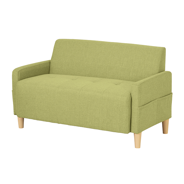 IKEA Green Sofa 2人掛けコンパクトソファ, ダークグリーン - 2人掛け